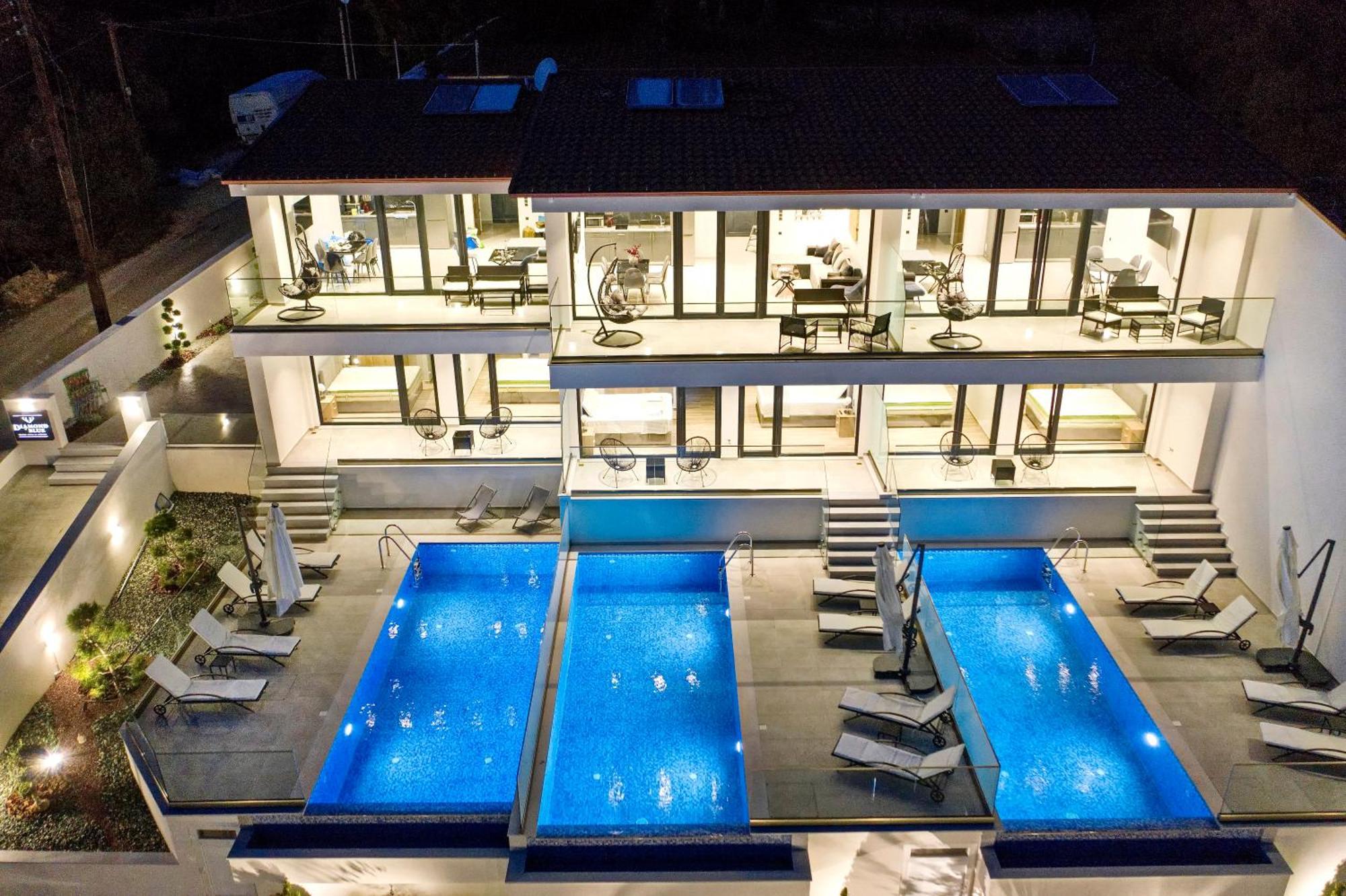 Diamond Blue Villas Lefkada Nidrí Kültér fotó