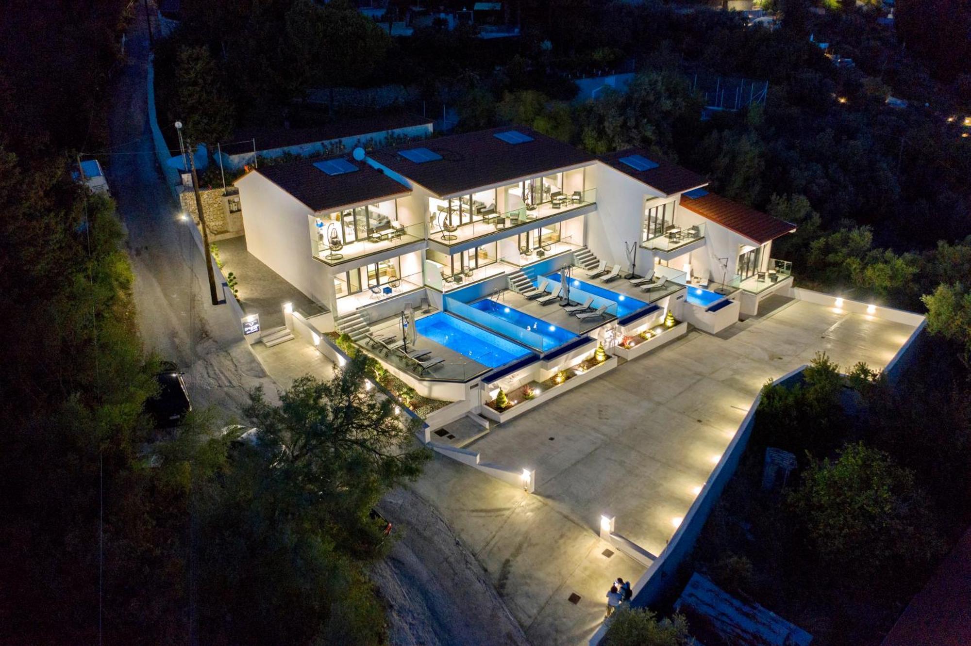Diamond Blue Villas Lefkada Nidrí Kültér fotó